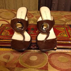 Anne Klein mule sandal "kkpanic"